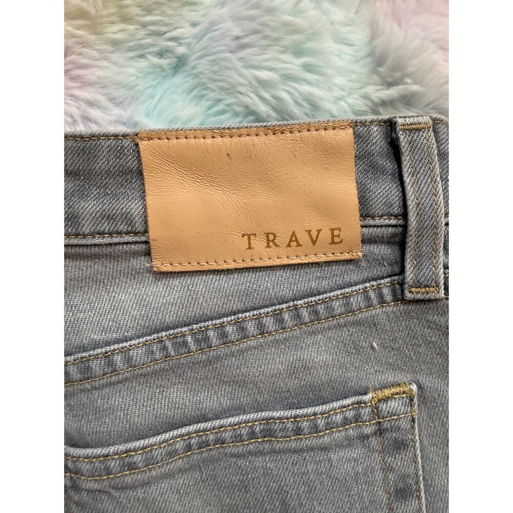 Trave IRINA Slim Raw Hem Gray Jeans Size 27 - Picture 6 of 10